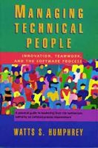Enlarge image Cover: Managing Technical People - Addison Wesley