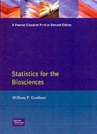 Enlarge image Cover: Statistics For The Biosciences - Prentice Hall