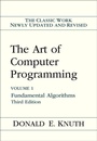 Cover: Art of Computer Programming, The: Fundamental Algorithms, Volume 1 - Addison Wesley