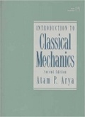 Cover: Introduction to Classical Mechanics - Pearson
