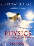 Cover: Physics: Student Study Guide - Benjamin Cummings