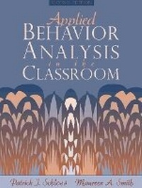 Abbildung von: Applied Behavior Analysis in the Classroom - Pearson
