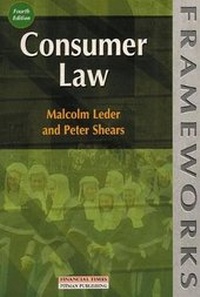 Abbildung von: Consumer Law - Financial Times Prentice Hall
