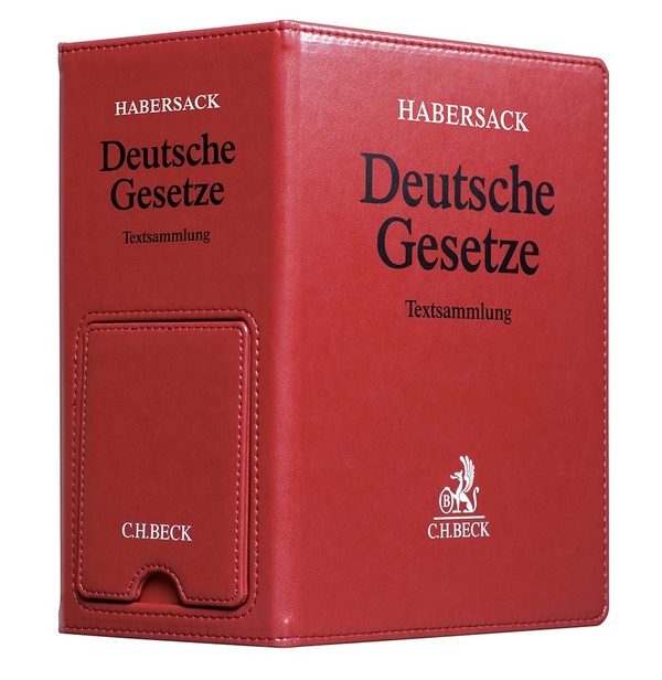 Abbildung von: Deutsche Gesetze - Grundwerk mit Fortsetzungsbezug - C.H. Beck