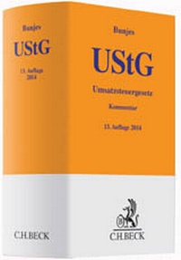 Abbildung von: Umsatzsteuergesetz: UStG - C.H.BECK