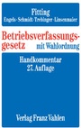 Bild: Betriebsverfassungsgesetz: BetrVG - Vahlen