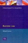 Cover: Business Law - Financial Times Prentice Hall