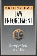 Cover: Writing for Law Enforcement - Pearson