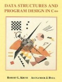 Enlarge image Cover: Data Structures and Program Design in C++ - Pearson