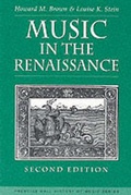 Cover: Music in the Renaissance - Pearson
