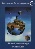 Cover: Applications Programming in C++ - Pearson