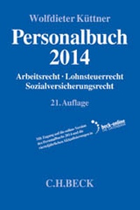 Abbildung von: Personalbuch 2014 - C.H.BECK