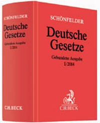 Bild vergrößern Bild: Deutsche Gesetze Gebundene Ausgabe I/2014 - C.H.BECK
