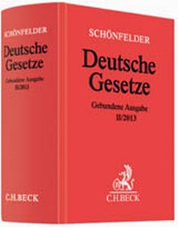 Bild vergrößern Bild: Deutsche Gesetze Gebundene Ausgabe II/2013 - C.H.BECK
