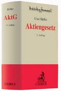 Abbildung von: Aktiengesetz: AktG - C.H.BECK
