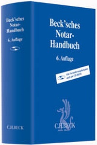 Abbildung von: Beck'sches Notar-Handbuch - C.H.BECK