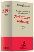Abbildung von: Zivilprozessordnung: ZPO - C.H.BECK