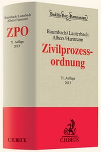 Abbildung von: Zivilprozessordnung: ZPO - C.H.BECK