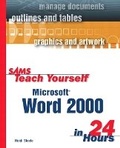 Cover: Sams Teach Yourself Microsoft Word 2000 in 24 Hours - Sams Publishing