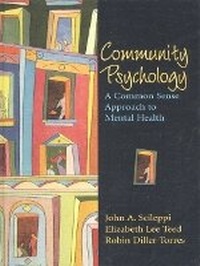 Enlarge image Cover: Community Psychology - Pearson