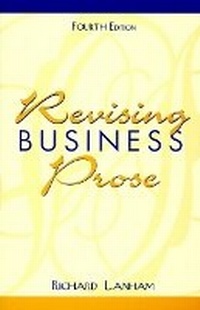 Enlarge image Cover: Revising Business Prose - Pearson