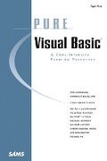 Cover: Pure Visual Basic - Sams Publishing