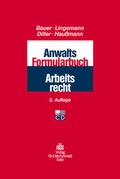Cover: Anwalts-Formularbuch Arbeitsrecht - Otto Schmidt Verlag