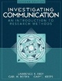 Cover: Investigating Communication - Pearson