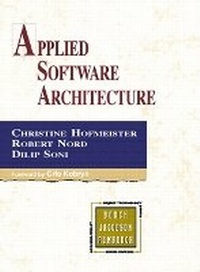 Enlarge image Cover: Applied Software Architecture (paperback) - Addison Wesley