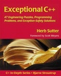 Cover: Exceptional C++: 47 Engineering Puzzles, Programming Problems, and Solutions - Addison Wesley