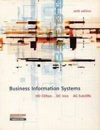 Enlarge image Cover: Business Information Systems - Addison Wesley