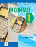 Cover: A In Contact 1, Beginning, Scott Foresman English Book 1 - Pearson Education (US)