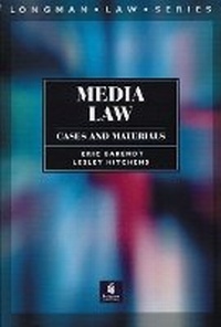 Abbildung von: Media Law: Cases and Materials - Longman