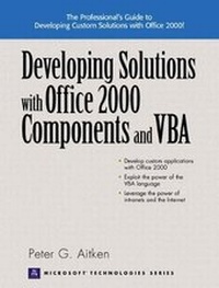 Enlarge image Cover: Developing Solutions with Office 2000 Components and VBA - Addison Wesley