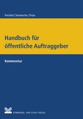 Cover: Handbuch f&uuml;r &Ouml;ffentliche Auftraggeber - KSV Medien