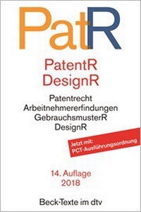 Abbildung von: Patent- und Designrecht: PatR - dtv