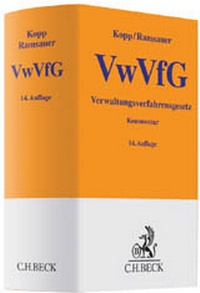 Abbildung von: Verwaltungsverfahrensgesetz: VwVfG - C.H.BECK