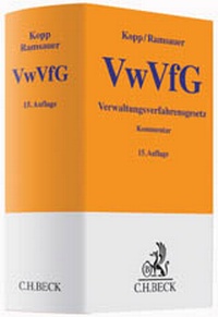 Abbildung von: Verwaltungsverfahrensgesetz : VwVfG - C.H.BECK