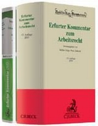 Bild vergrößern Bild: Erfurter Kommentar zum Arbeitsrecht - C.H.BECK
