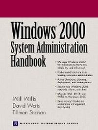 Enlarge image Cover: Windows 2000 System Administration Handbook - Addison Wesley