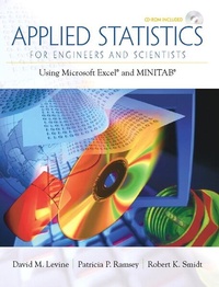 Enlarge image Cover: Applied Statistics for Engineers and Scientists: Using Microsoft Excel & Minitab - Pearson