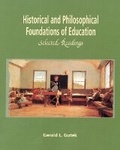 Cover: Historical and Philosophical Foundations of Education - Pearson