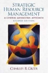 Enlarge image Cover: Strategic Human Resource Management - Pearson