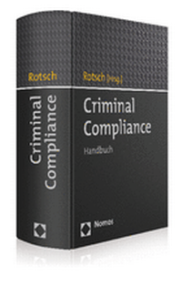 Abbildung von: Criminal Compliance - Nomos