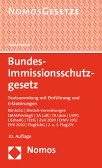 Abbildung von: Bundes-Immissionsschutzgesetz - Nomos