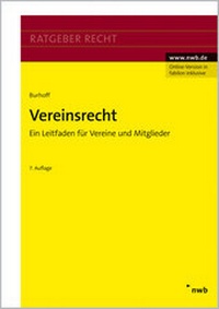 Enlarge image Cover: Vereinsrecht - NWB