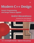 Cover: Modern C++ Design: Generic Programming and Design Patterns Applied - Addison Wesley