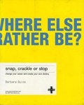 Cover: Snap, Crackle or Stop - Momentum, WC2E