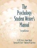 Cover: The Psychology Student Writer's Manual - Pearson