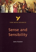 Cover: Sense and Sensibility (York Notes Advanced) English Literature Study Guide - for 2026, 2027 exams - Longman